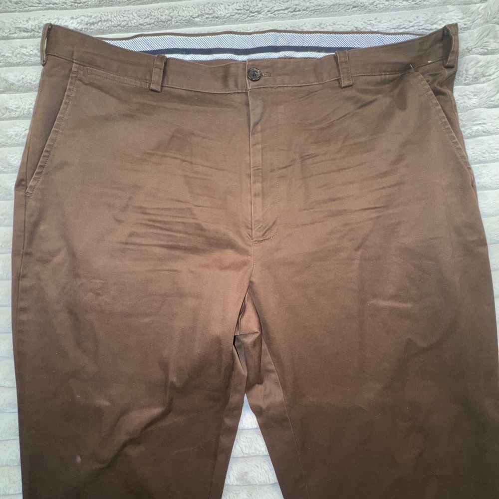 Brooks Brothers Pants Men's 42x30 Clark Fit Stretch Chino Khaki Brown Blue LOT 3 - Picture 8 of 16